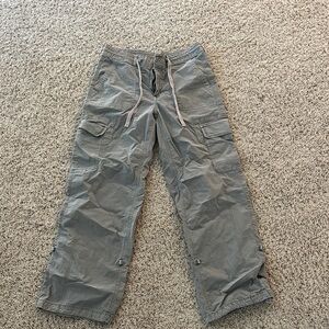 American Eagle Outfitters Kids Gray Cargo Pants